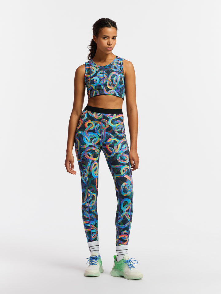 Essentiel Antwerp x UNRUN print leggings