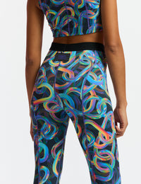 Essentiel Antwerp x UNRUN print leggings